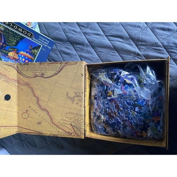 NIB Dowdle Ballon Festival Jigsaw Puzzle 19 1/2 " by 26 5/8" 1000 Piece - Picture 4 of 5